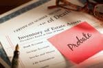 Application for Probate required for the estate of a deceased person - non-probate assets concept