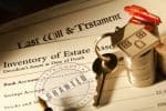 Probate granted on a Last Will & Testament at a Probate Court. Visual concept for a legal blog discussing how to prepare for a probate court hearing.
